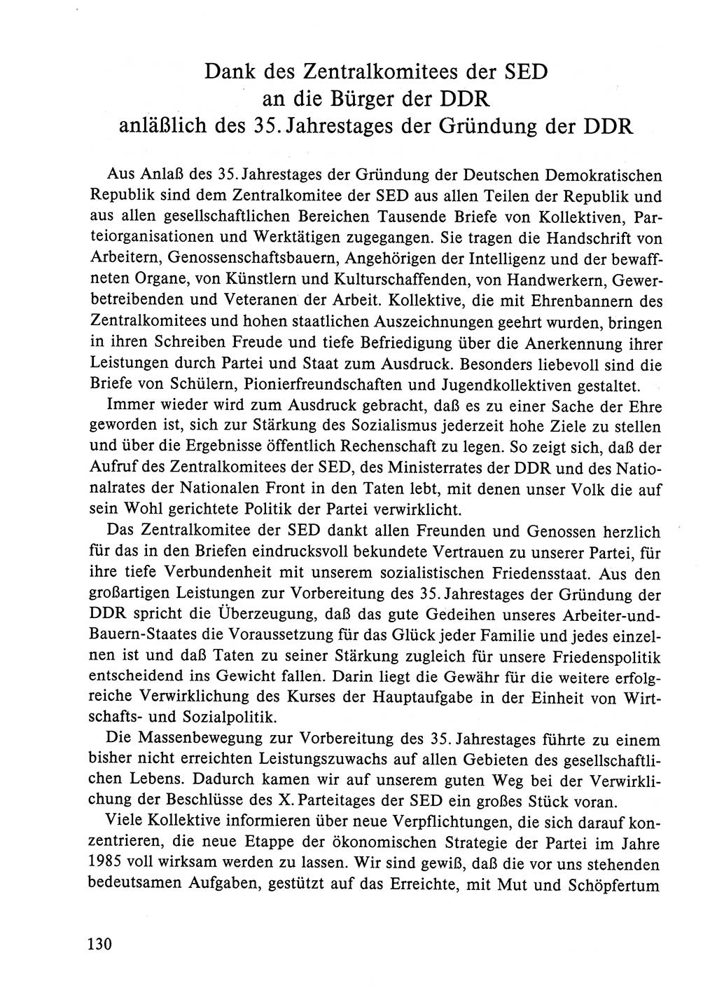 Dokumente der Sozialistischen Einheitspartei Deutschlands (SED) [Deutsche Demokratische Republik (DDR)] 1984-1985, Seite 297 (Dok. SED DDR 1984-1985, S. 297)