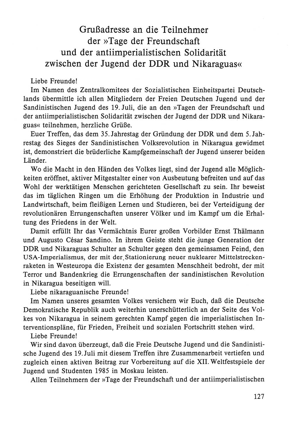 Dokumente der Sozialistischen Einheitspartei Deutschlands (SED) [Deutsche Demokratische Republik (DDR)] 1984-1985, Seite 300 (Dok. SED DDR 1984-1985, S. 300)