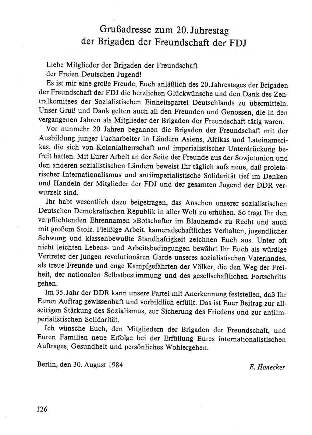 Dokumente der Sozialistischen Einheitspartei Deutschlands (SED) [Deutsche Demokratische Republik (DDR)] 1984-1985, Seite 301 (Dok. SED DDR 1984-1985, S. 301)