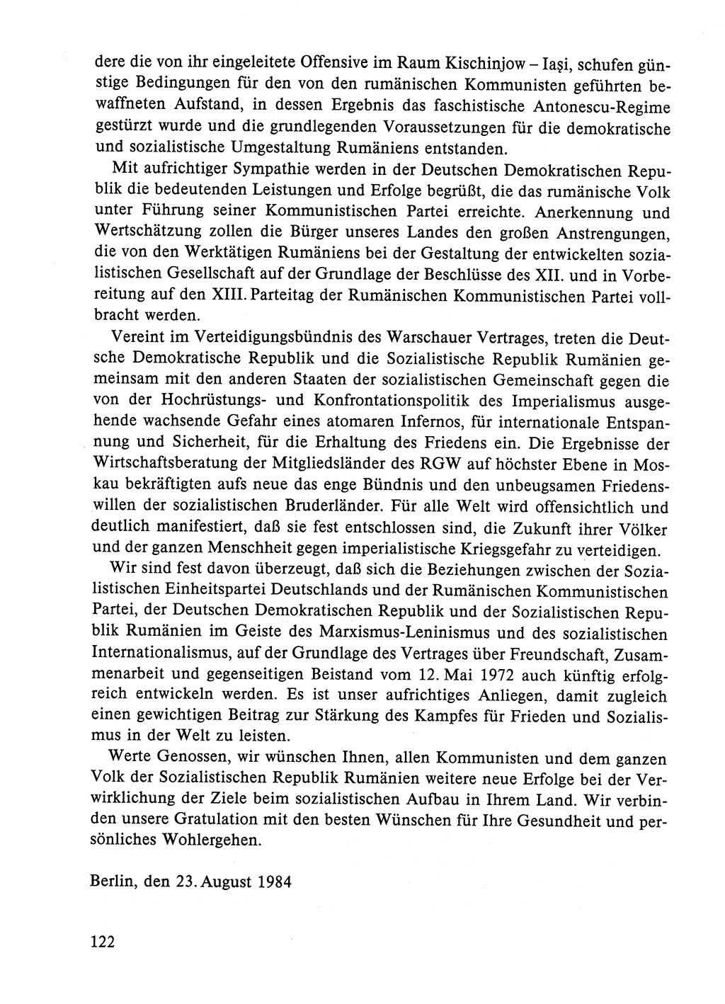 Dokumente der Sozialistischen Einheitspartei Deutschlands (SED) [Deutsche Demokratische Republik (DDR)] 1984-1985, Seite 305 (Dok. SED DDR 1984-1985, S. 305)