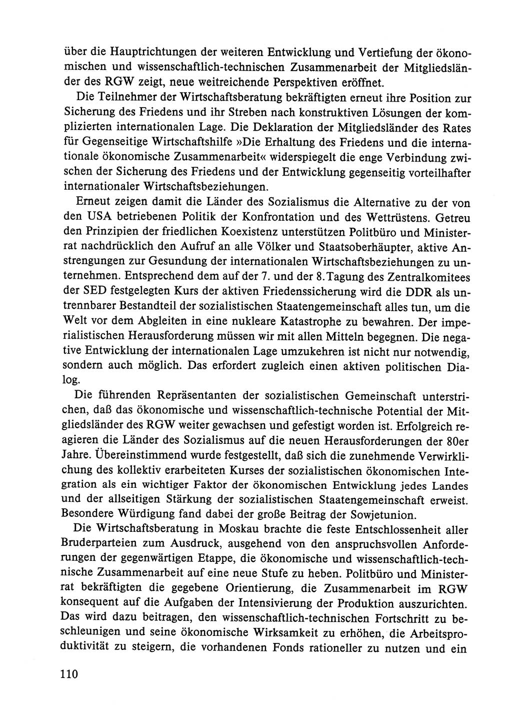 Dokumente der Sozialistischen Einheitspartei Deutschlands (SED) [Deutsche Demokratische Republik (DDR)] 1984-1985, Seite 317 (Dok. SED DDR 1984-1985, S. 317)