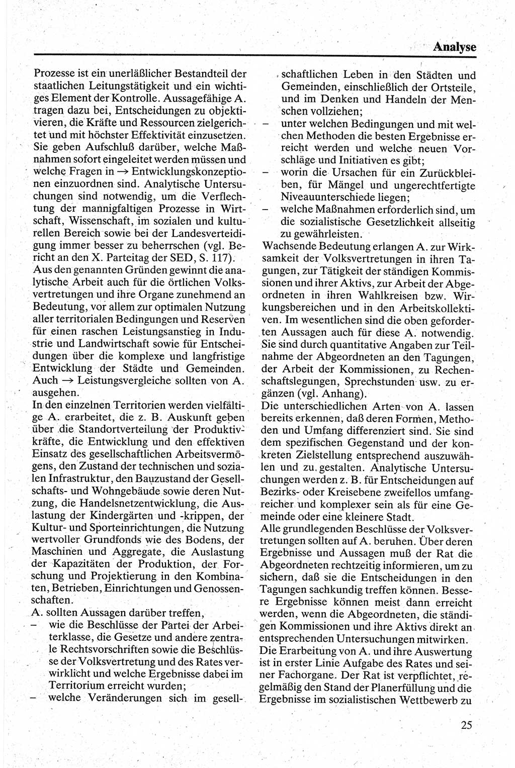 Handbuch für den Abgeordneten [Deutsche Demokratische Republik (DDR)] 1984, Seite 25 (Hb. Abg. DDR 1984, S. 25)