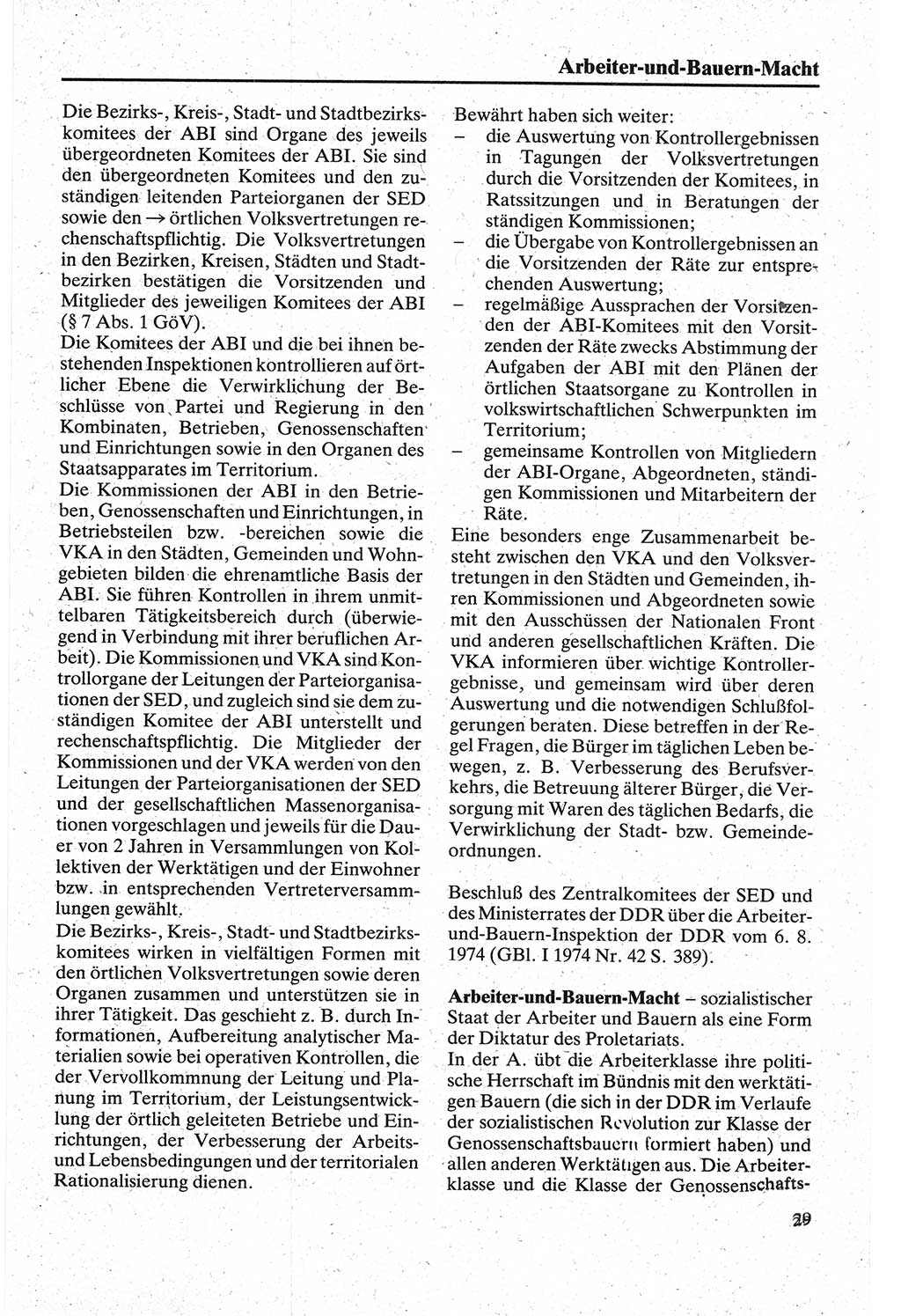 Handbuch für den Abgeordneten [Deutsche Demokratische Republik (DDR)] 1984, Seite 29 (Hb. Abg. DDR 1984, S. 29)