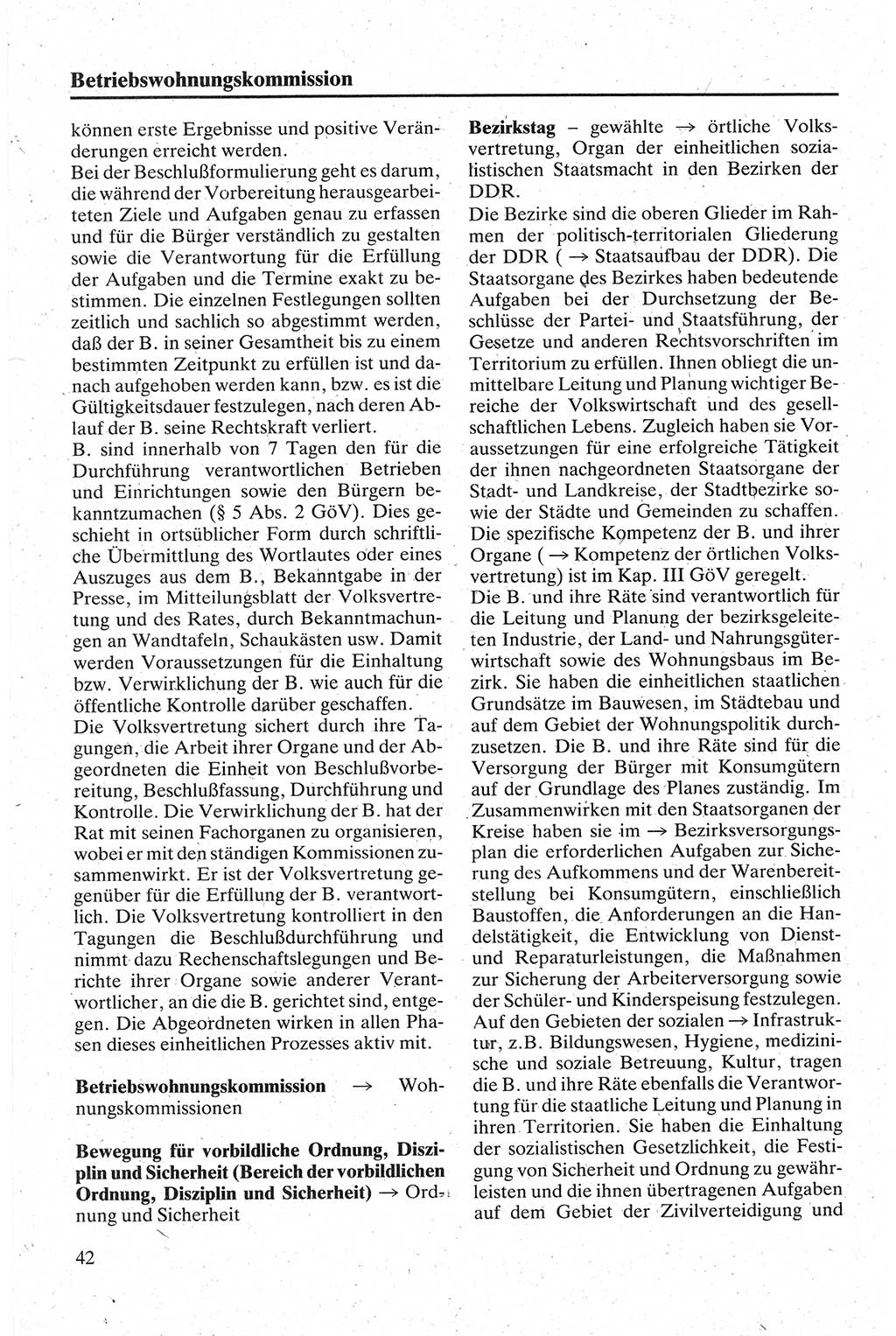 Handbuch für den Abgeordneten [Deutsche Demokratische Republik (DDR)] 1984, Seite 42 (Hb. Abg. DDR 1984, S. 42)