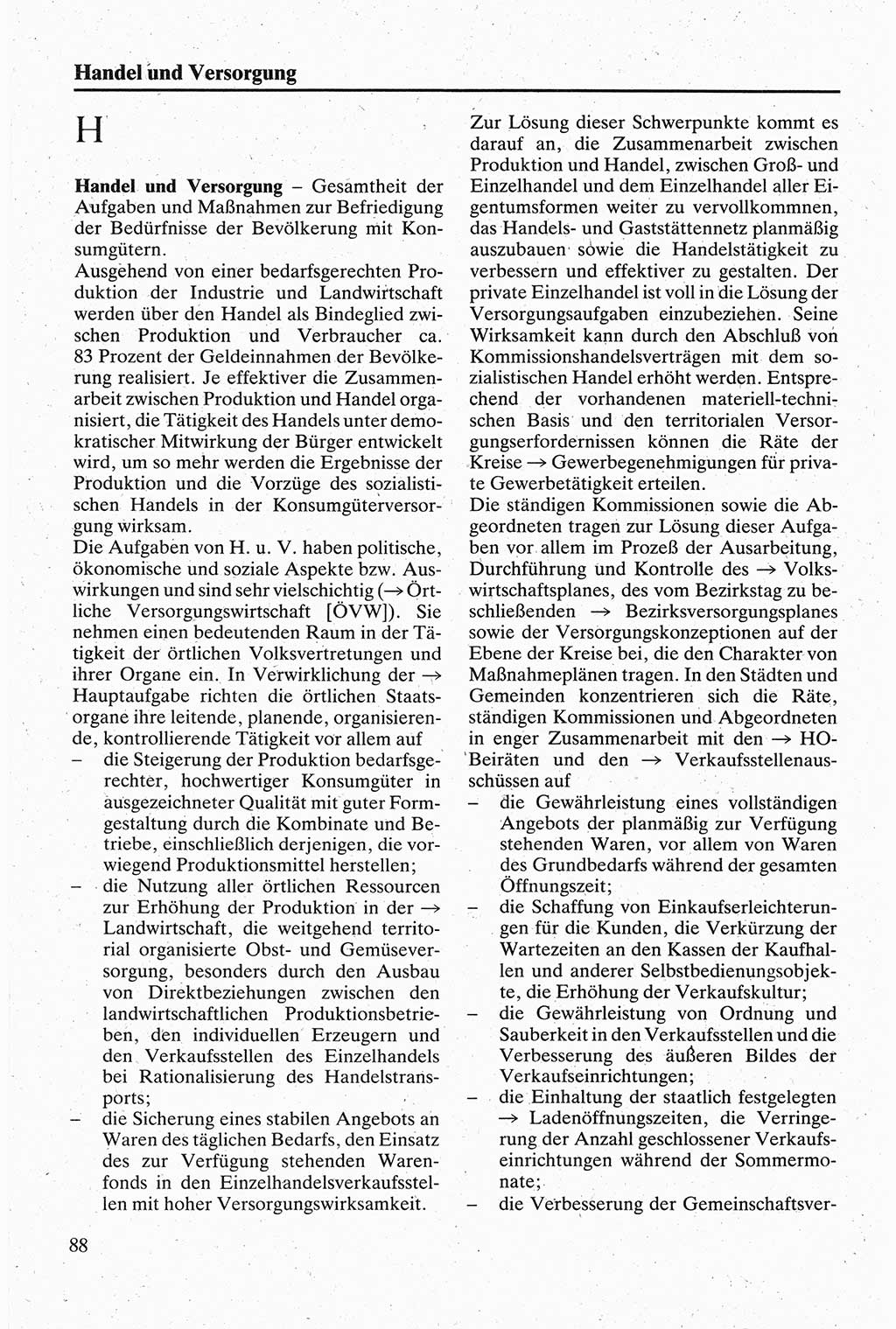 Handbuch für den Abgeordneten [Deutsche Demokratische Republik (DDR)] 1984, Seite 88 (Hb. Abg. DDR 1984, S. 88)