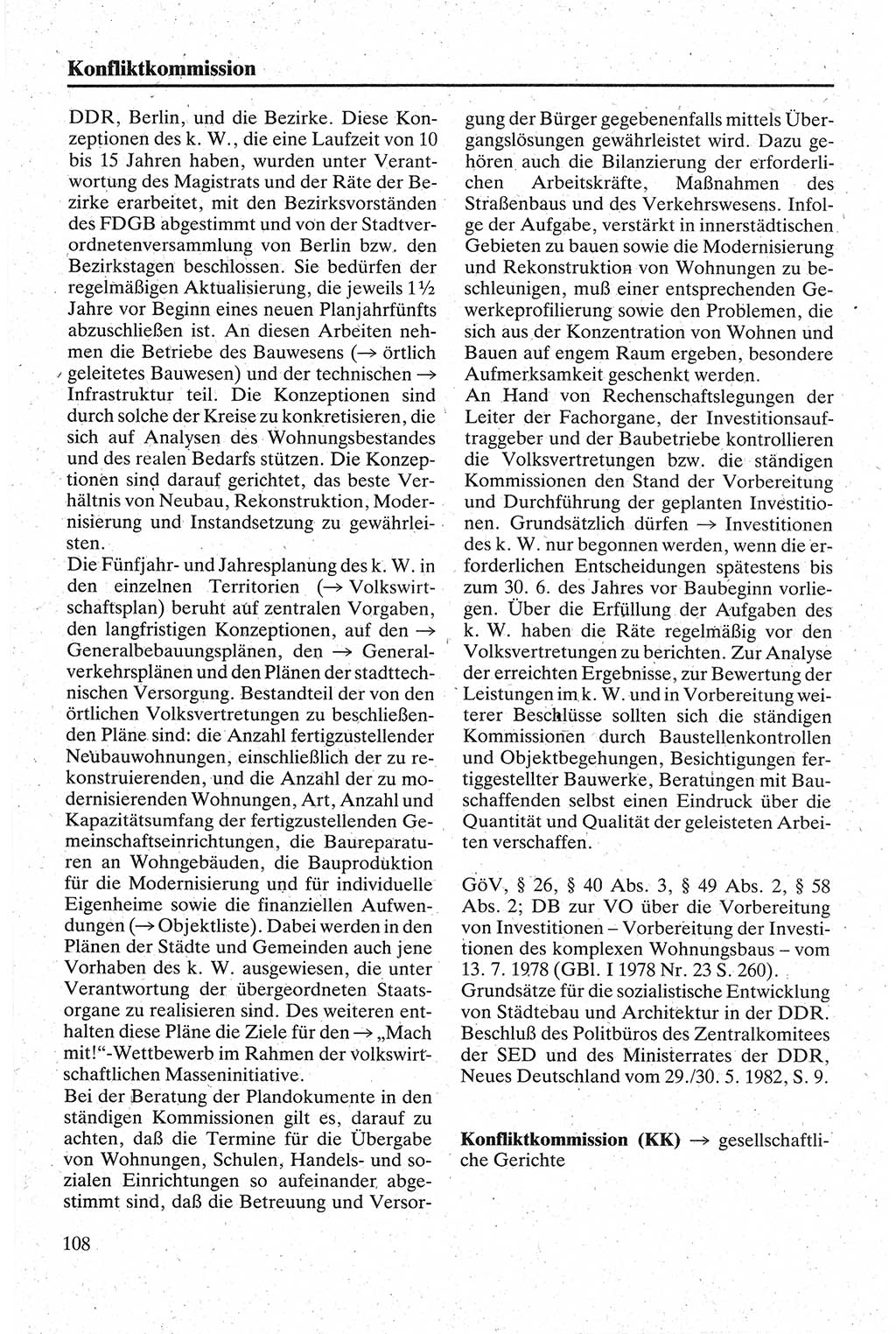 Handbuch für den Abgeordneten [Deutsche Demokratische Republik (DDR)] 1984, Seite 108 (Hb. Abg. DDR 1984, S. 108)