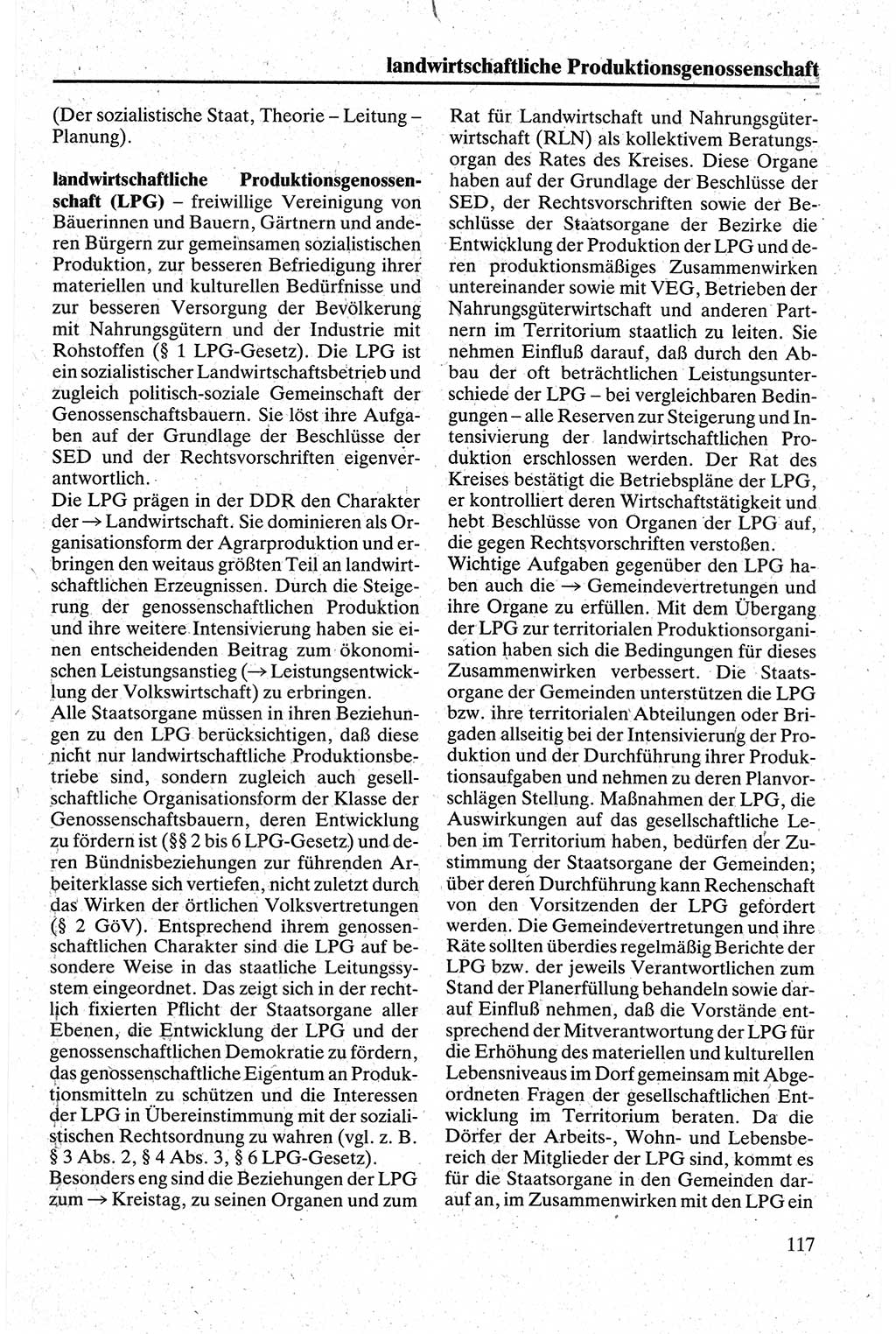 Handbuch für den Abgeordneten [Deutsche Demokratische Republik (DDR)] 1984, Seite 117 (Hb. Abg. DDR 1984, S. 117)