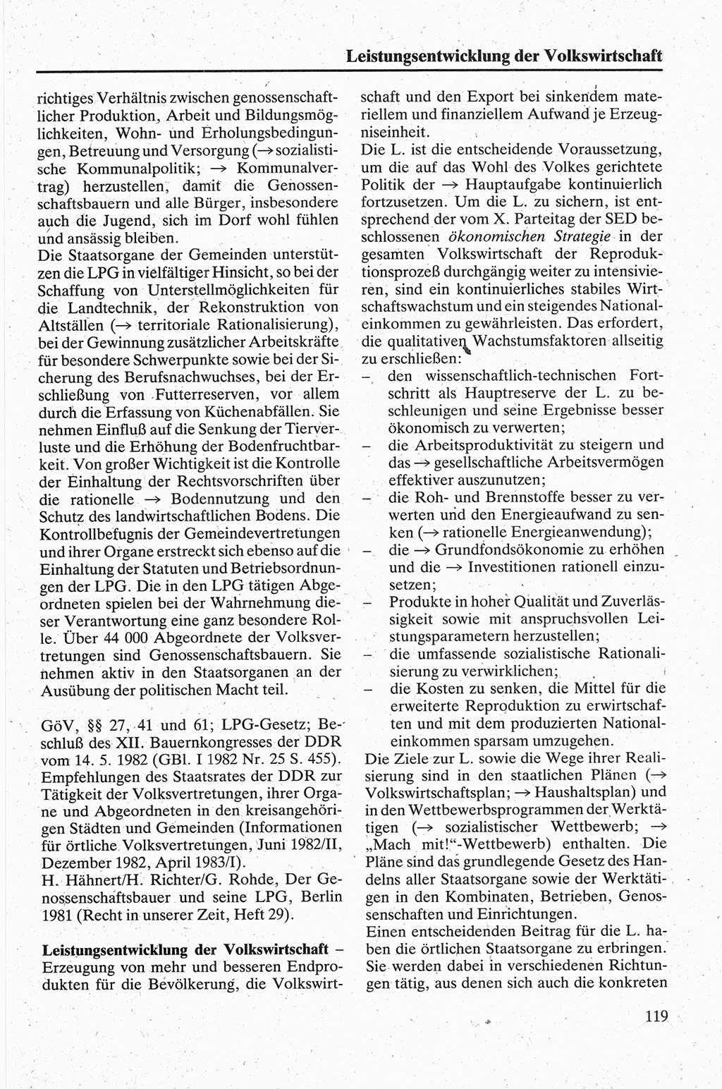 Handbuch für den Abgeordneten [Deutsche Demokratische Republik (DDR)] 1984, Seite 119 (Hb. Abg. DDR 1984, S. 119)