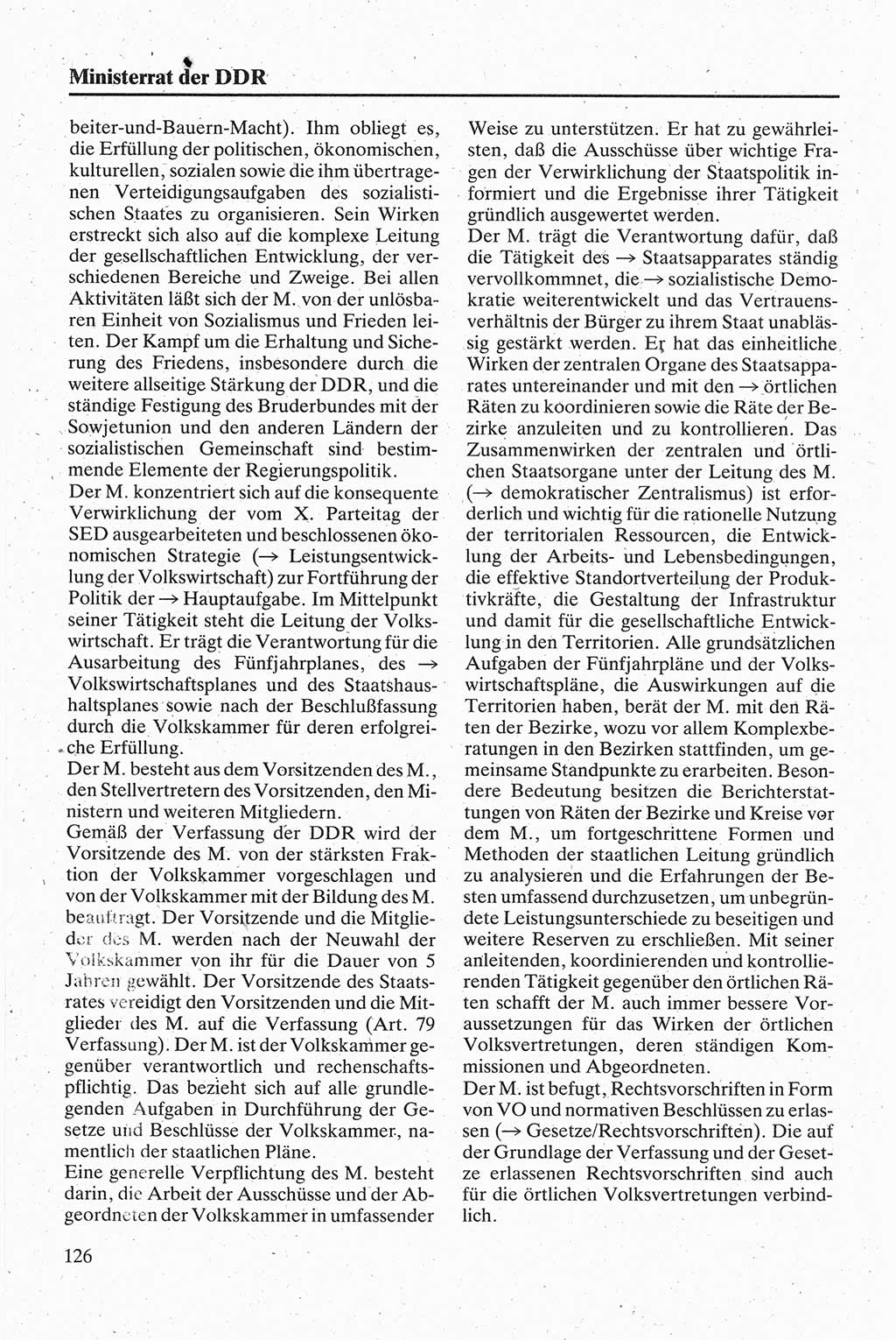 Handbuch für den Abgeordneten [Deutsche Demokratische Republik (DDR)] 1984, Seite 126 (Hb. Abg. DDR 1984, S. 126)