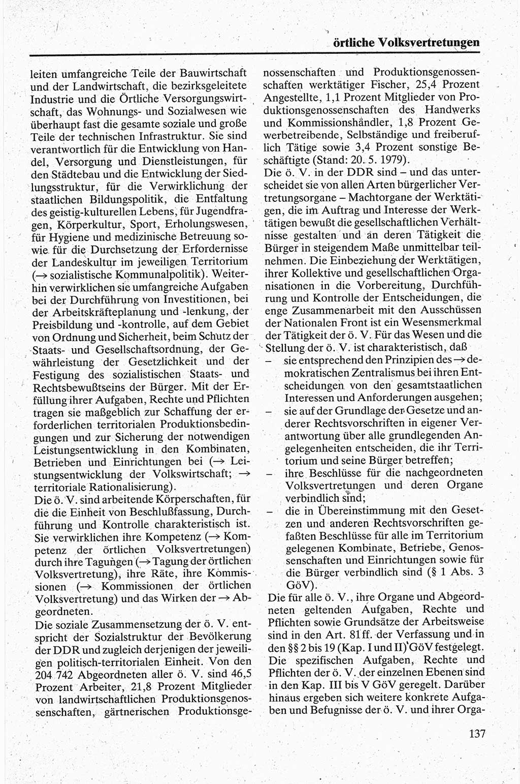 Handbuch für den Abgeordneten [Deutsche Demokratische Republik (DDR)] 1984, Seite 137 (Hb. Abg. DDR 1984, S. 137)