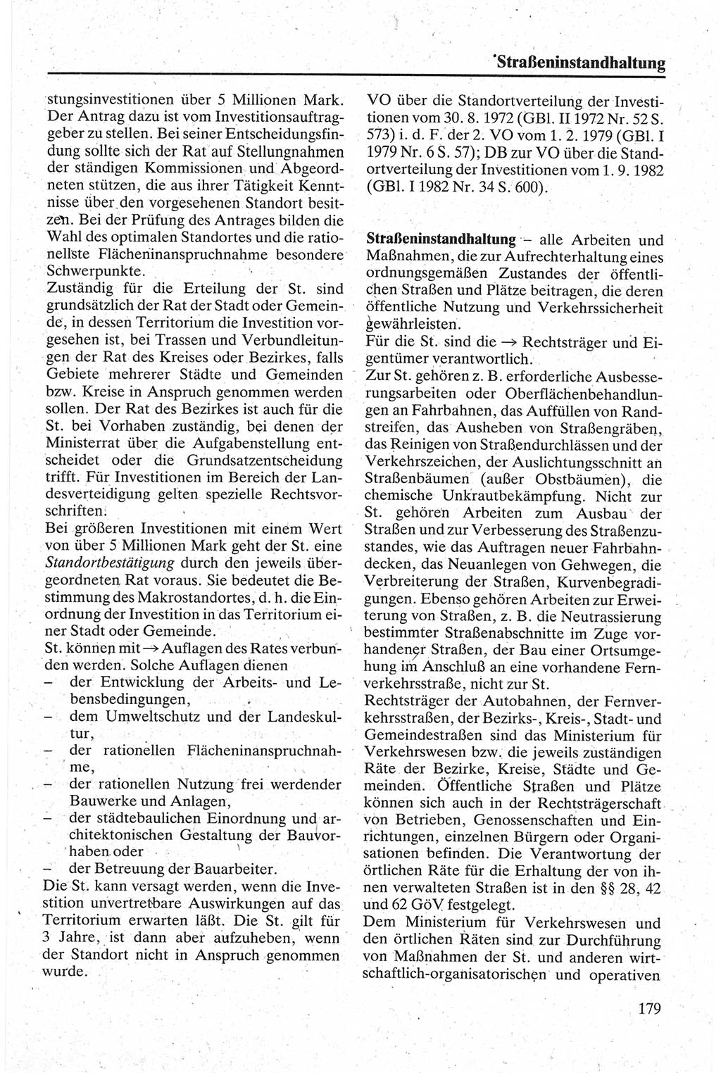 Handbuch für den Abgeordneten [Deutsche Demokratische Republik (DDR)] 1984, Seite 179 (Hb. Abg. DDR 1984, S. 179)
