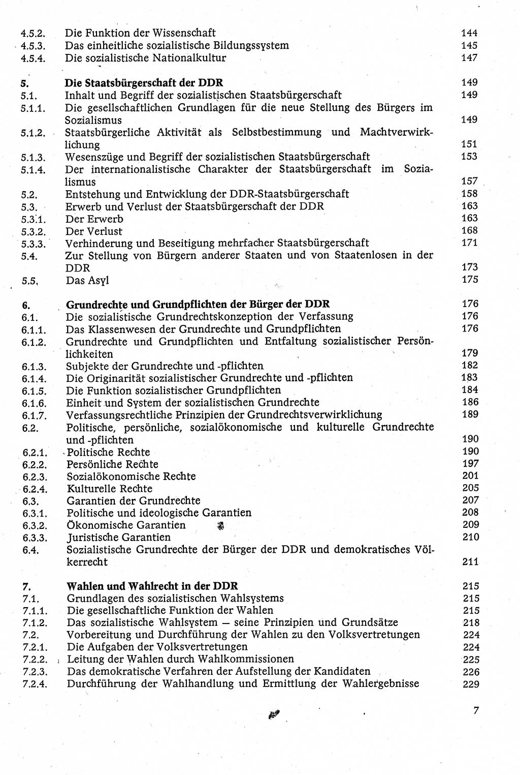 Staatsrecht der DDR [Deutsche Demokratische Republik (DDR)], Lehrbuch 1984, Seite 7 (St.-R. DDR Lb. 1984, S. 7)