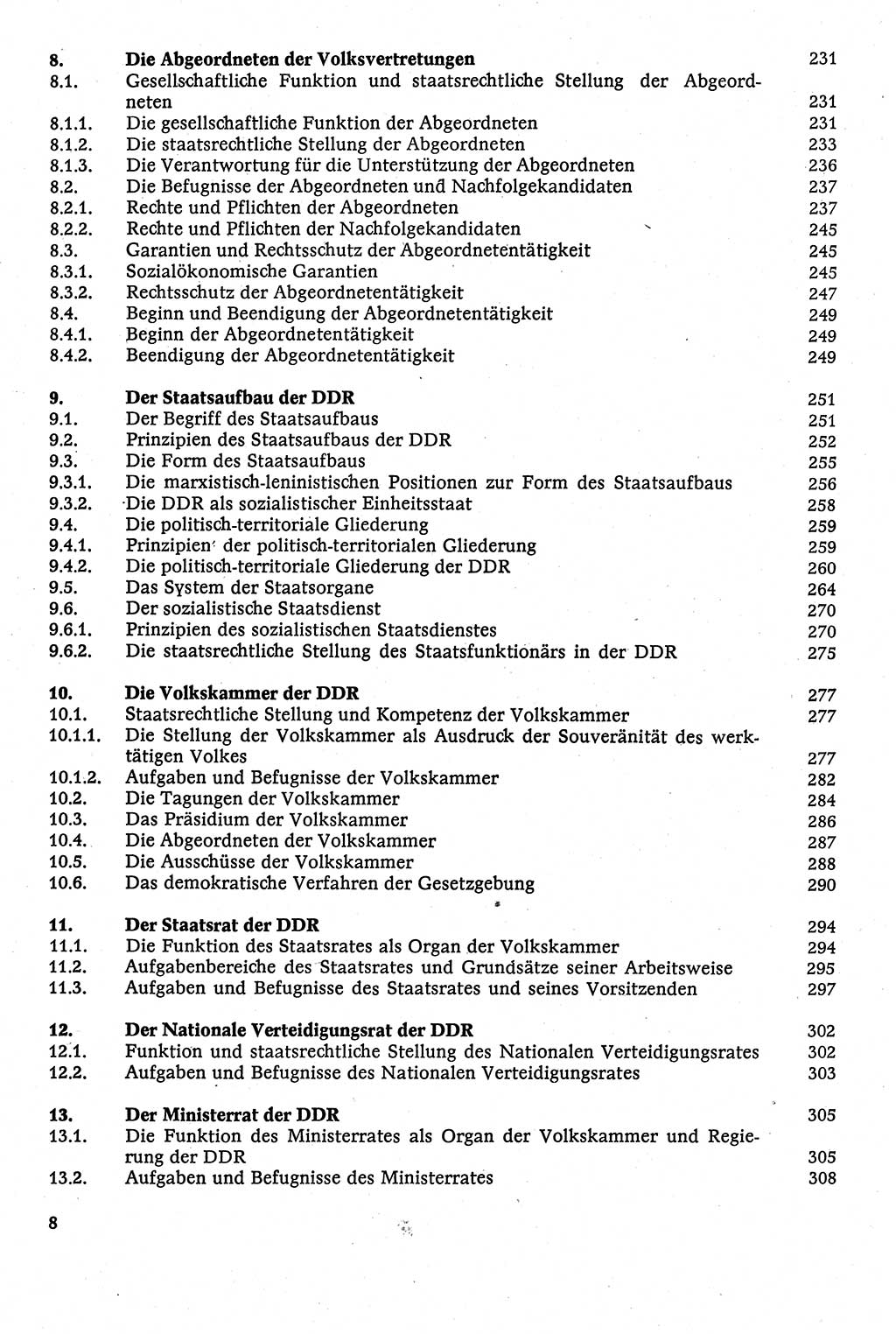 Staatsrecht der DDR [Deutsche Demokratische Republik (DDR)], Lehrbuch 1984, Seite 8 (St.-R. DDR Lb. 1984, S. 8)