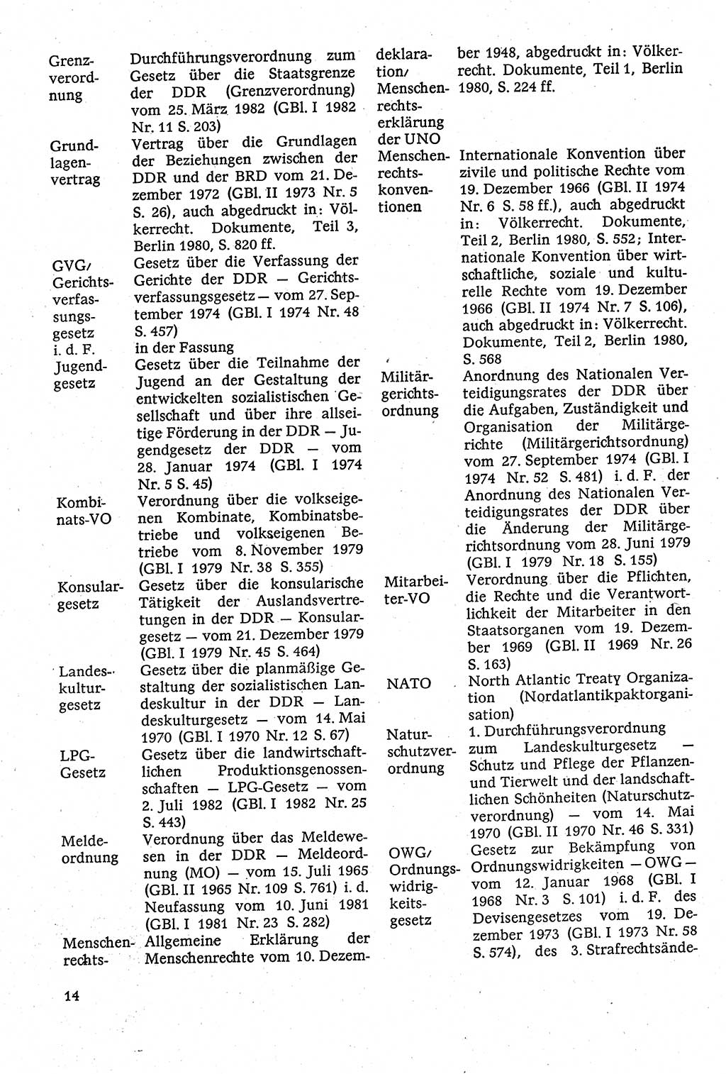 Staatsrecht der DDR [Deutsche Demokratische Republik (DDR)], Lehrbuch 1984, Seite 14 (St.-R. DDR Lb. 1984, S. 14)