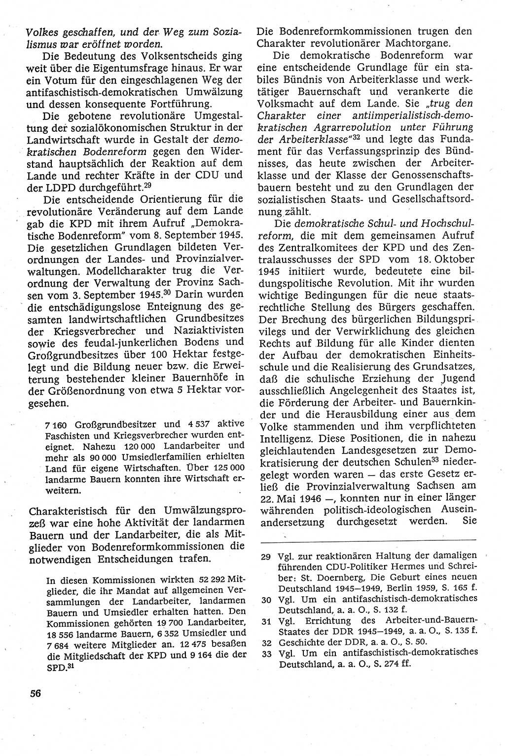 Staatsrecht der DDR [Deutsche Demokratische Republik (DDR)], Lehrbuch 1984, Seite 56 (St.-R. DDR Lb. 1984, S. 56)