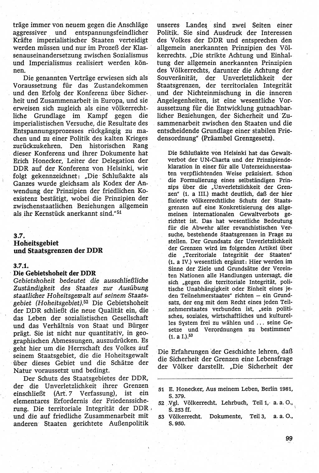 Staatsrecht der DDR [Deutsche Demokratische Republik (DDR)], Lehrbuch 1984, Seite 99 (St.-R. DDR Lb. 1984, S. 99)