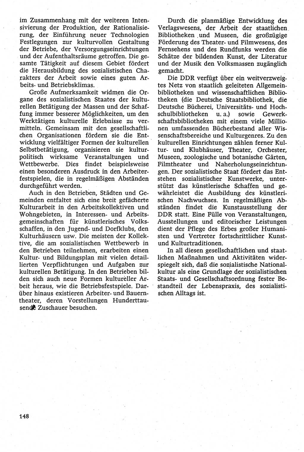 Staatsrecht der DDR [Deutsche Demokratische Republik (DDR)], Lehrbuch 1984, Seite 148 (St.-R. DDR Lb. 1984, S. 148)