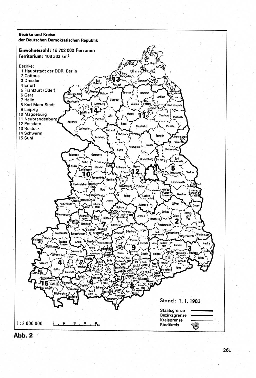 Staatsrecht der DDR [Deutsche Demokratische Republik (DDR)], Lehrbuch 1984, Seite 261 (St.-R. DDR Lb. 1984, S. 261)