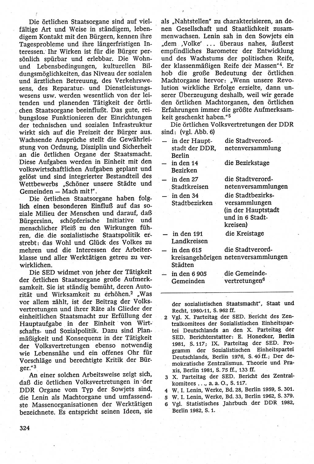 Staatsrecht der DDR [Deutsche Demokratische Republik (DDR)], Lehrbuch 1984, Seite 324 (St.-R. DDR Lb. 1984, S. 324)