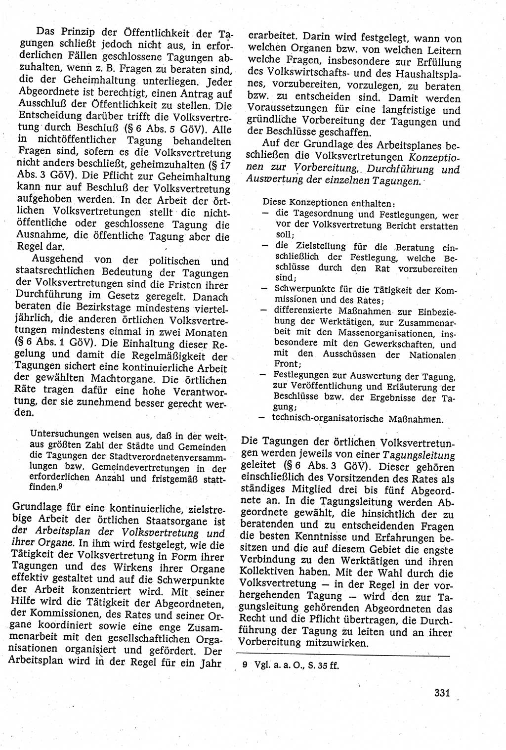 Staatsrecht der DDR [Deutsche Demokratische Republik (DDR)], Lehrbuch 1984, Seite 331 (St.-R. DDR Lb. 1984, S. 331)