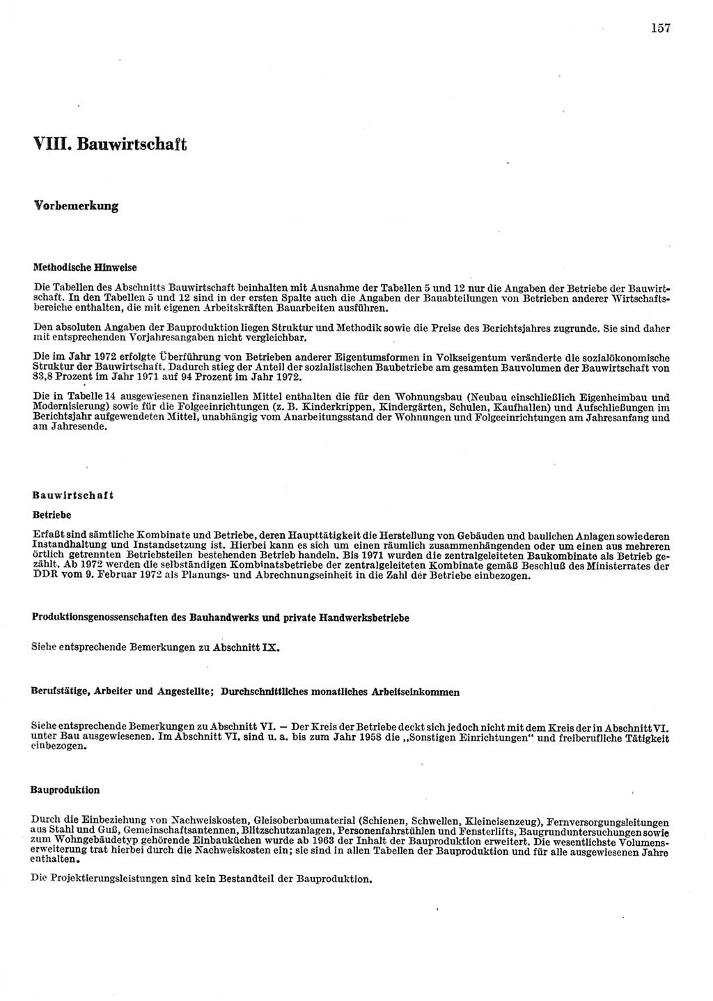 Statistisches Jahrbuch der Deutschen Demokratischen Republik (DDR) 1984, Seite 157 (Stat. Jb. DDR 1984, S. 157)