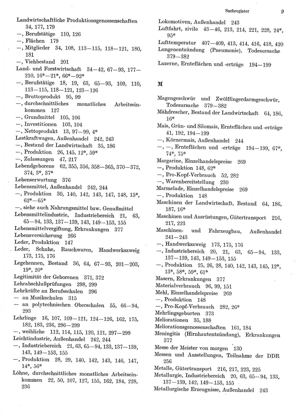 Statistisches Jahrbuch der Deutschen Demokratischen Republik (DDR) 1984, Seite 9 (Stat. Jb. DDR 1984, S. 9)