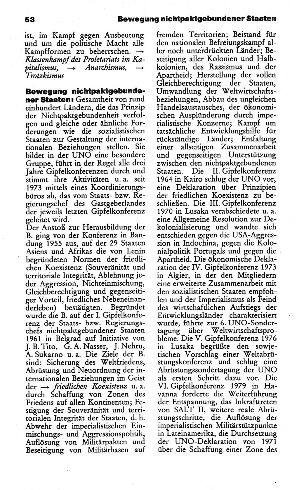 Wörterbuch des wissenschaftlichen Kommunismus [Deutsche Demokratische Republik (DDR)] 1984, Seite 53 (Wb. wiss. Komm. DDR 1984, S. 53)