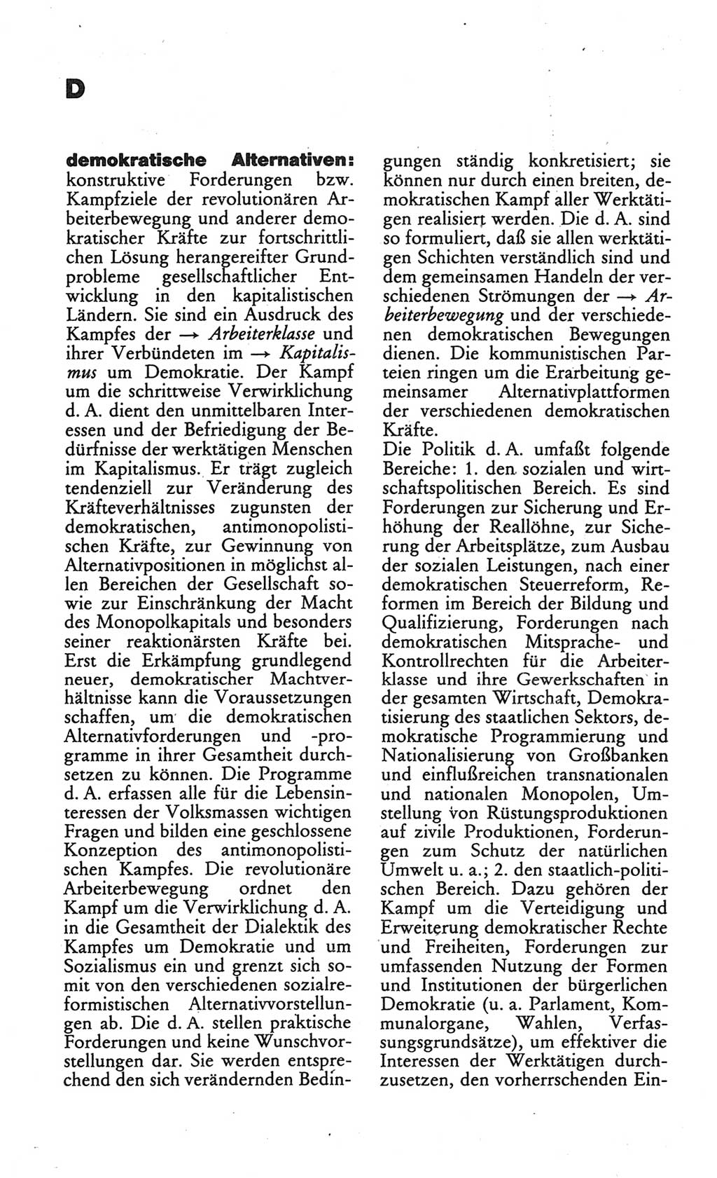 Wörterbuch des wissenschaftlichen Kommunismus [Deutsche Demokratische Republik (DDR)] 1984, Seite 70 (Wb. wiss. Komm. DDR 1984, S. 70)