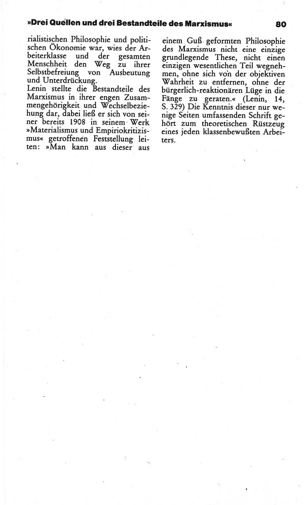 Wörterbuch des wissenschaftlichen Kommunismus [Deutsche Demokratische Republik (DDR)] 1984, Seite 80 (Wb. wiss. Komm. DDR 1984, S. 80)