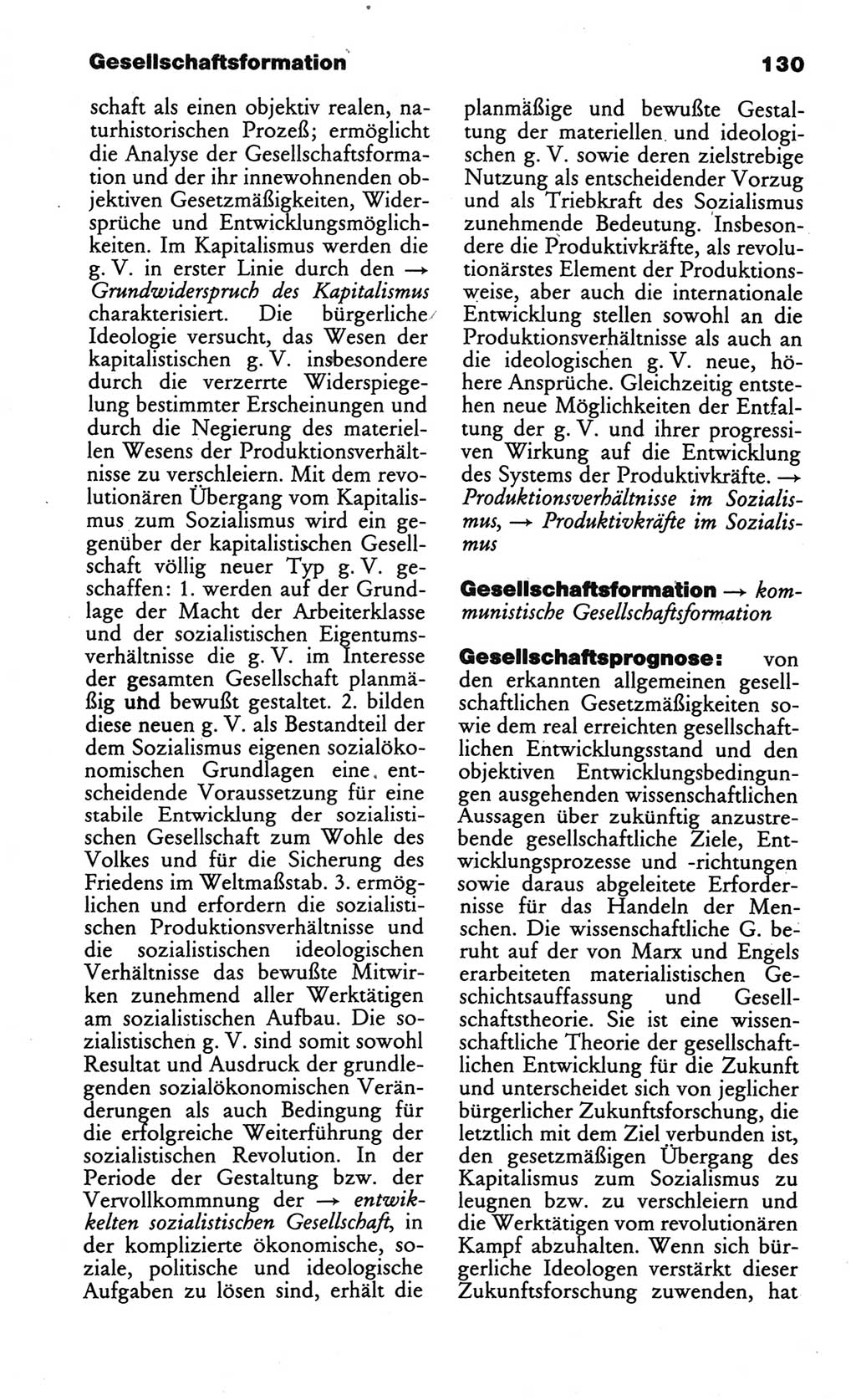 Wörterbuch des wissenschaftlichen Kommunismus [Deutsche Demokratische Republik (DDR)] 1984, Seite 130 (Wb. wiss. Komm. DDR 1984, S. 130)
