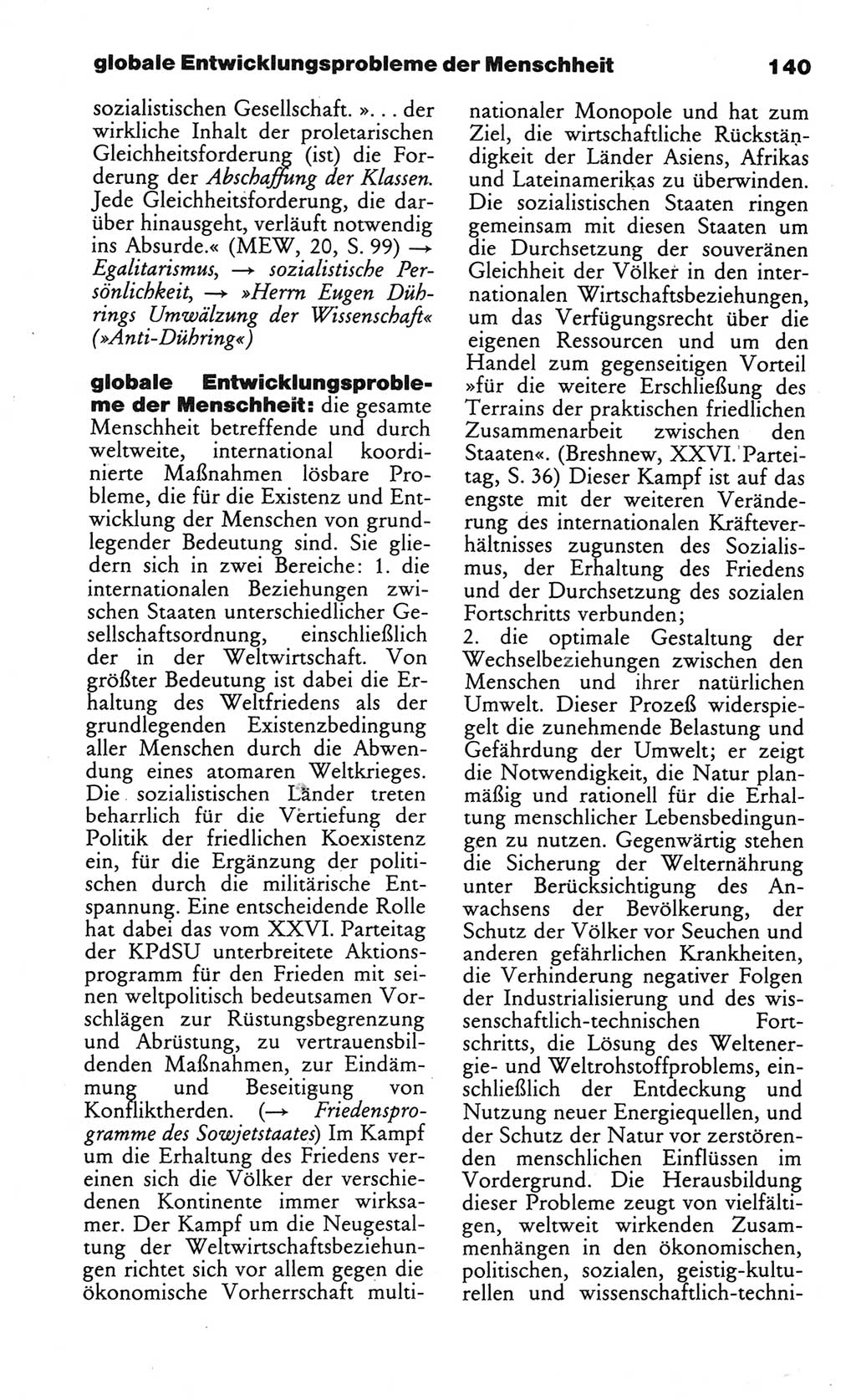 Wörterbuch des wissenschaftlichen Kommunismus [Deutsche Demokratische Republik (DDR)] 1984, Seite 140 (Wb. wiss. Komm. DDR 1984, S. 140)