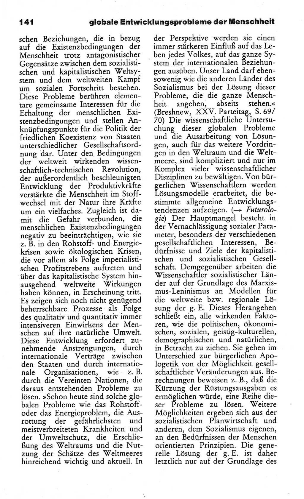 Wörterbuch des wissenschaftlichen Kommunismus [Deutsche Demokratische Republik (DDR)] 1984, Seite 141 (Wb. wiss. Komm. DDR 1984, S. 141)