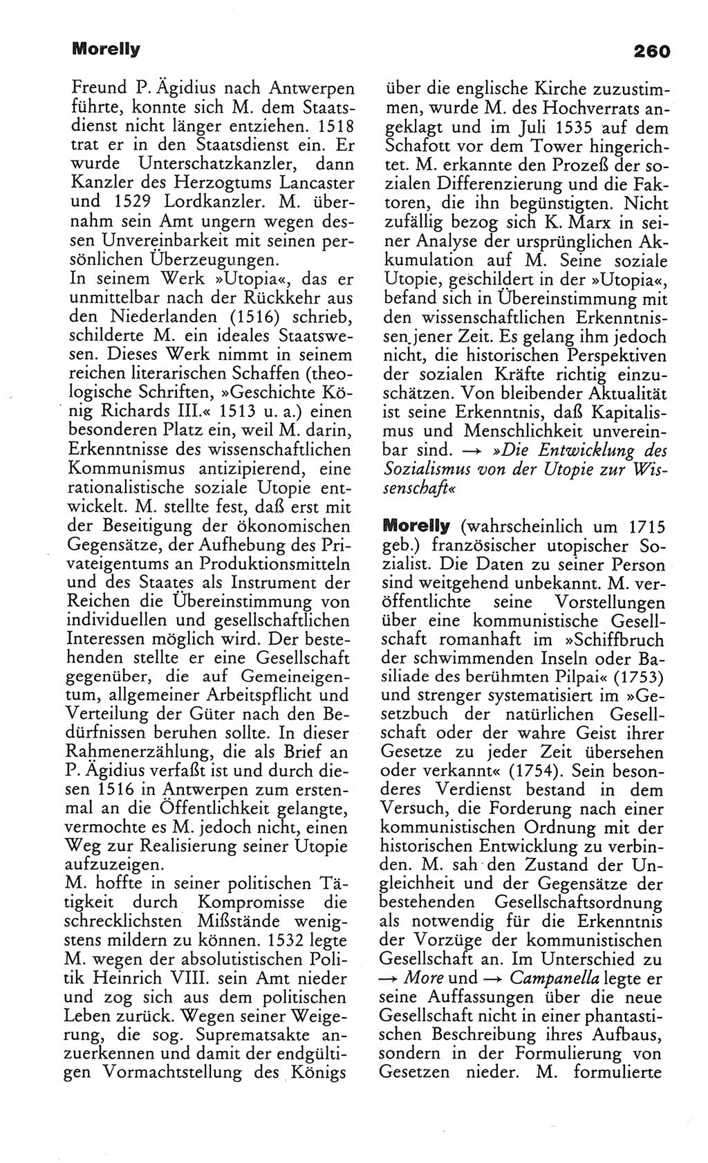 Wörterbuch des wissenschaftlichen Kommunismus [Deutsche Demokratische Republik (DDR)] 1984, Seite 260 (Wb. wiss. Komm. DDR 1984, S. 260)