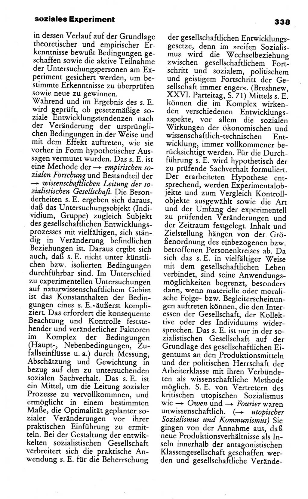 Wörterbuch des wissenschaftlichen Kommunismus [Deutsche Demokratische Republik (DDR)] 1984, Seite 338 (Wb. wiss. Komm. DDR 1984, S. 338)