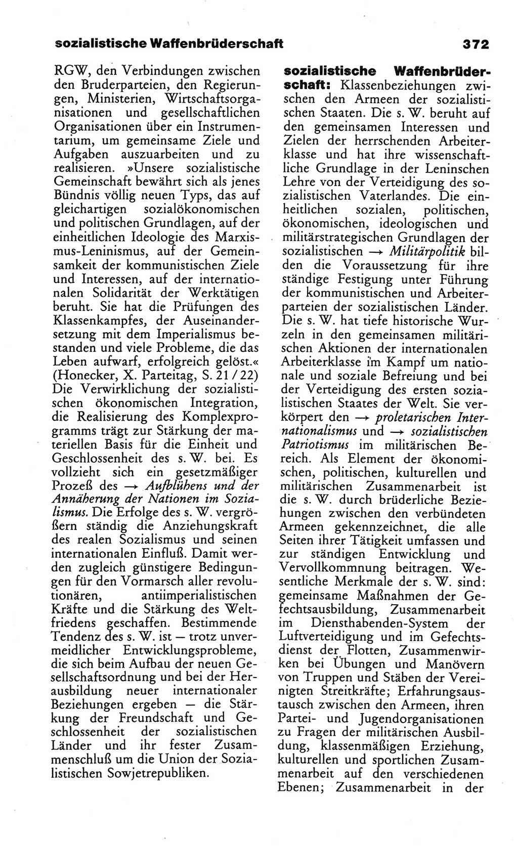 Wörterbuch des wissenschaftlichen Kommunismus [Deutsche Demokratische Republik (DDR)] 1984, Seite 372 (Wb. wiss. Komm. DDR 1984, S. 372)