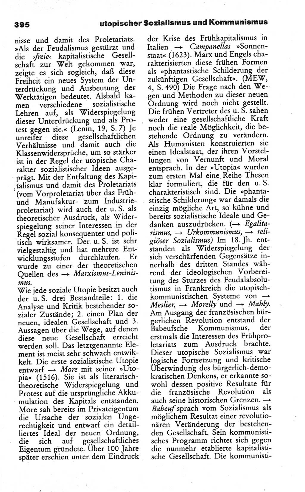 Wörterbuch des wissenschaftlichen Kommunismus [Deutsche Demokratische Republik (DDR)] 1984, Seite 395 (Wb. wiss. Komm. DDR 1984, S. 395)
