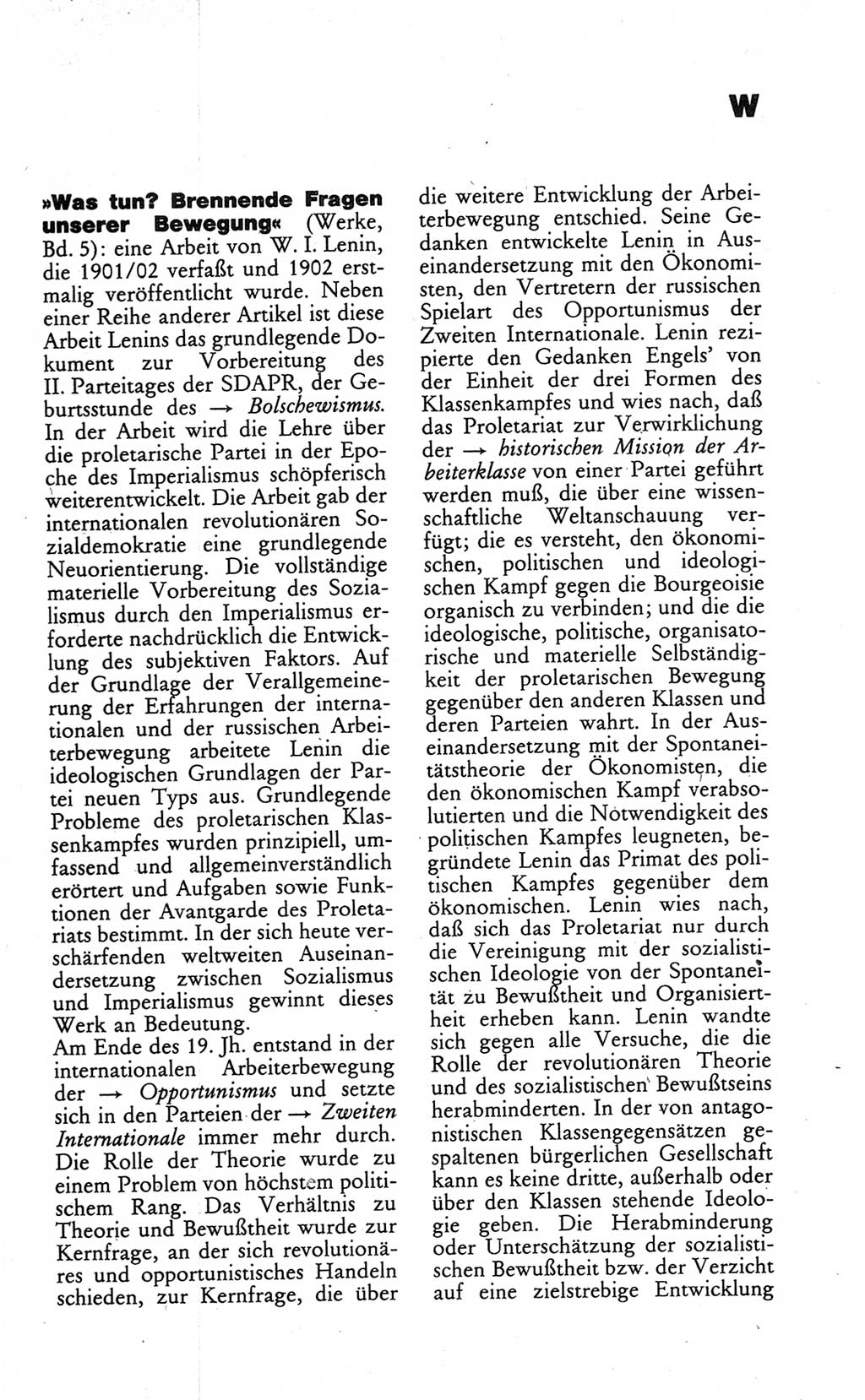 Wörterbuch des wissenschaftlichen Kommunismus [Deutsche Demokratische Republik (DDR)] 1984, Seite 407 (Wb. wiss. Komm. DDR 1984, S. 407)