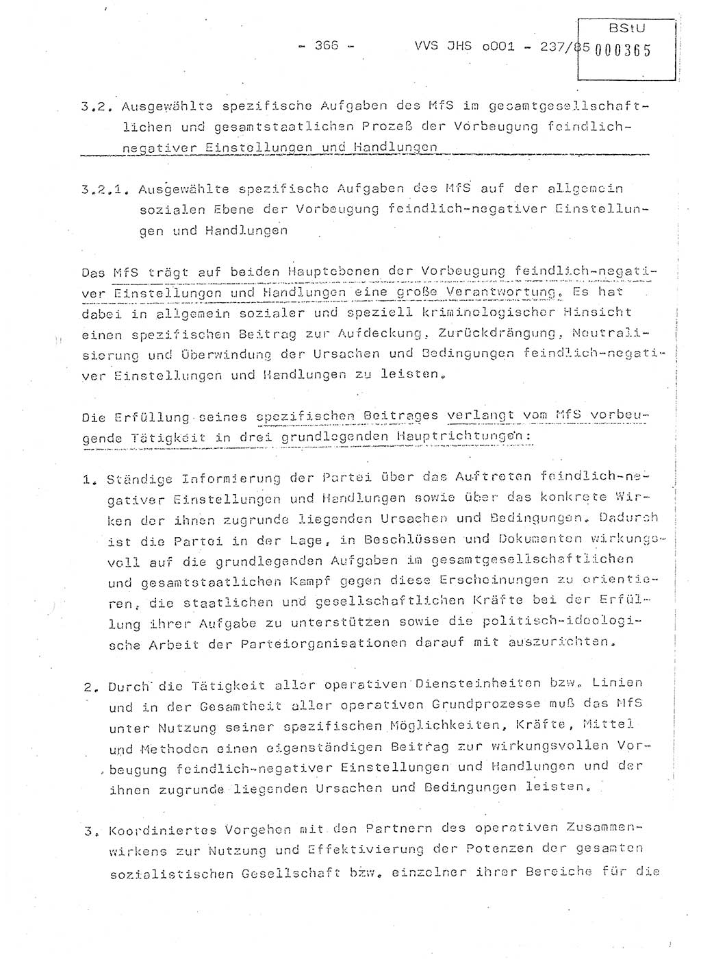Dissertation Oberstleutnant Peter Jakulski (JHS), Oberstleutnat Christian Rudolph (HA Ⅸ), Major Horst Böttger (ZMD), Major Wolfgang Grüneberg (JHS), Major Albert Meutsch (JHS), Ministerium für Staatssicherheit (MfS) [Deutsche Demokratische Republik (DDR)], Juristische Hochschule (JHS), Vertrauliche Verschlußsache (VVS) o001-237/85, Potsdam 1985, Seite 366 (Diss. MfS DDR JHS VVS o001-237/85 1985, S. 366)