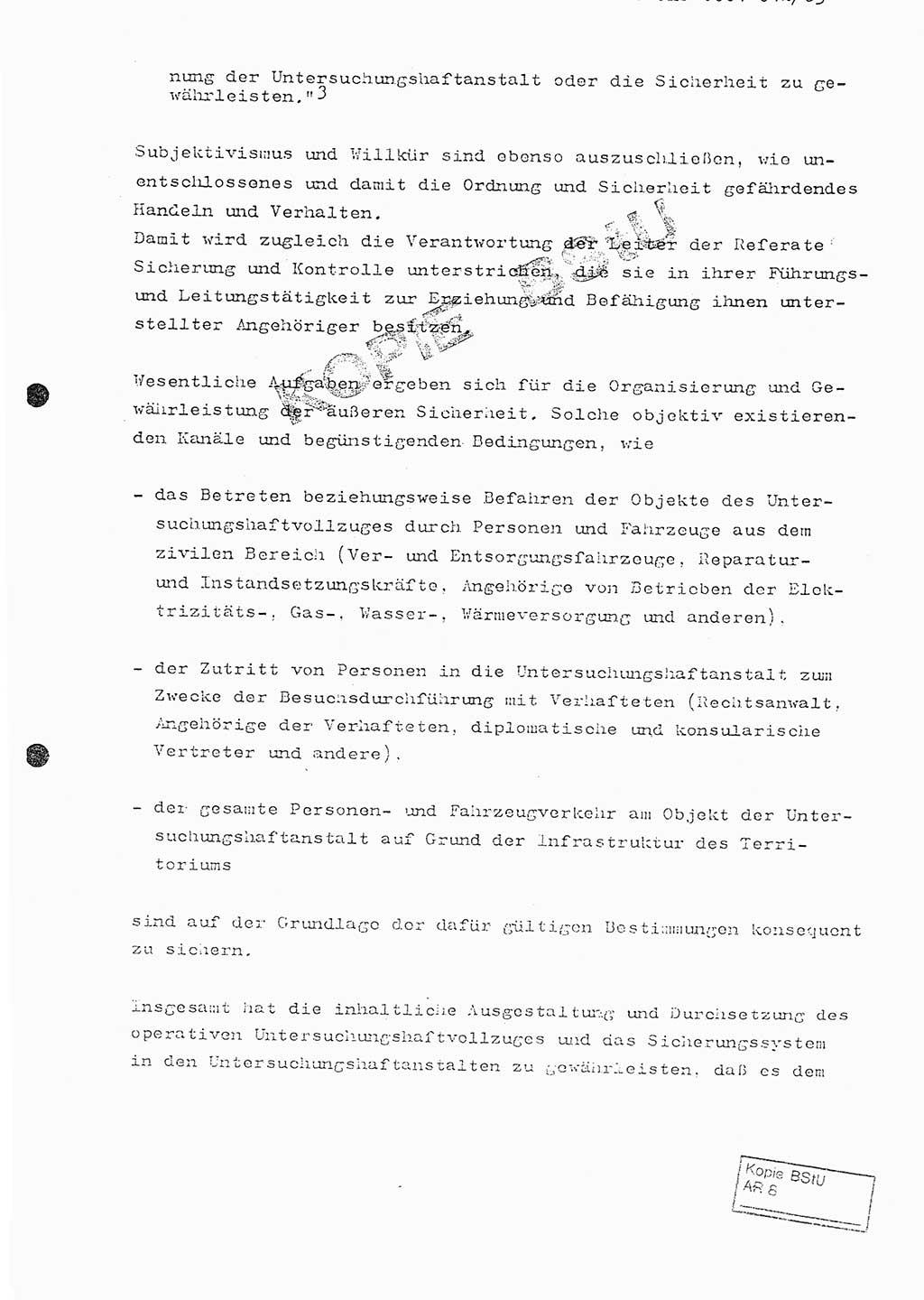 Fachschulabschlußarbeit Oberleutnant Lothar Fahland (Abt. ⅩⅣ), Ministerium für Staatssicherheit (MfS) [Deutsche Demokratische Republik (DDR)], Juristische Hochschule (JHS), Vertrauliche Verschlußsache (VVS) o001-642/85, Potsdam 1985, Blatt 8 (FS-Abschl.-Arb. MfS DDR JHS VVS o001-642/85 1985, Bl. 8)