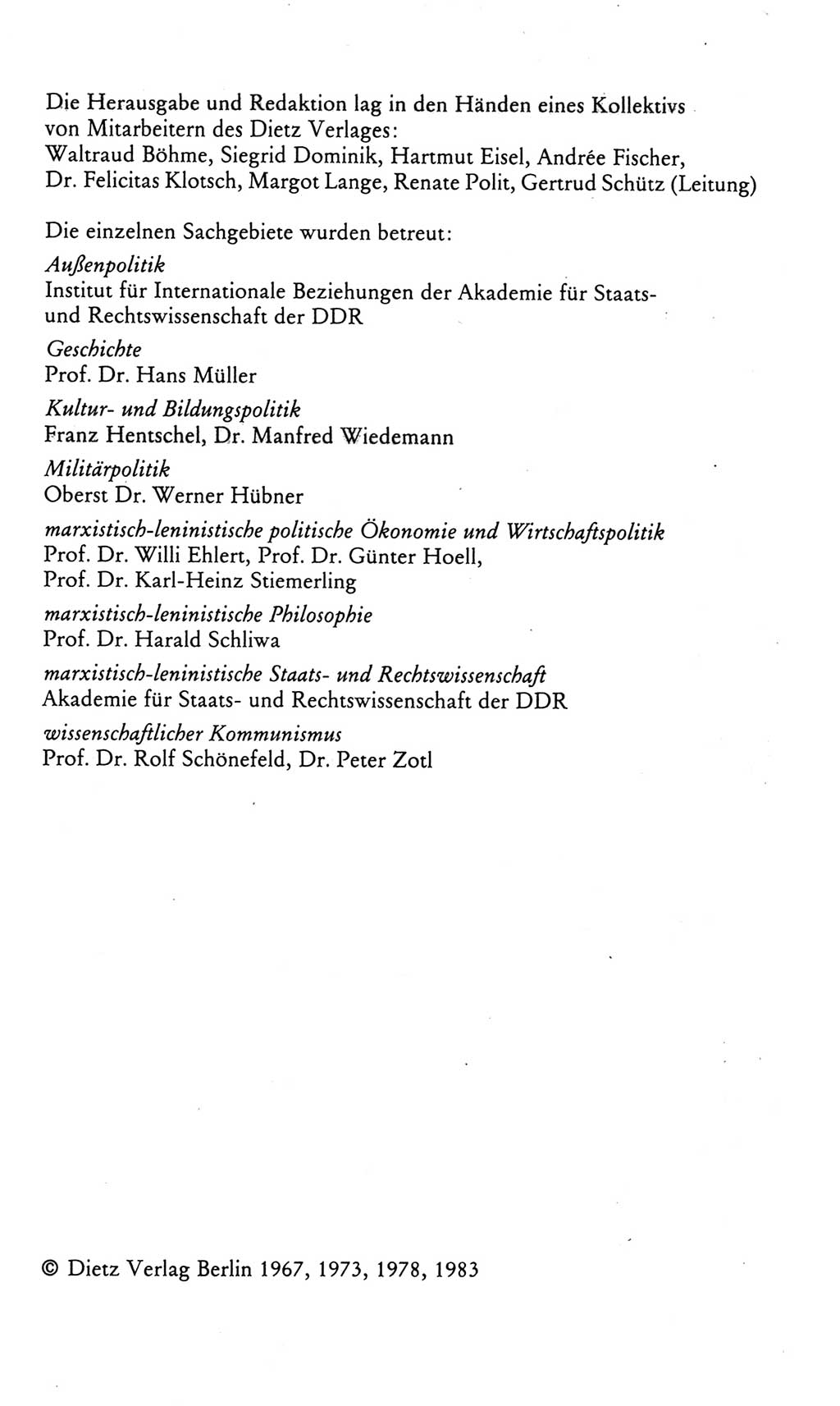 Kleines politisches Wörterbuch [Deutsche Demokratische Republik (DDR)] 1985, Seite 4 (Kl. pol. Wb. DDR 1985, S. 4)