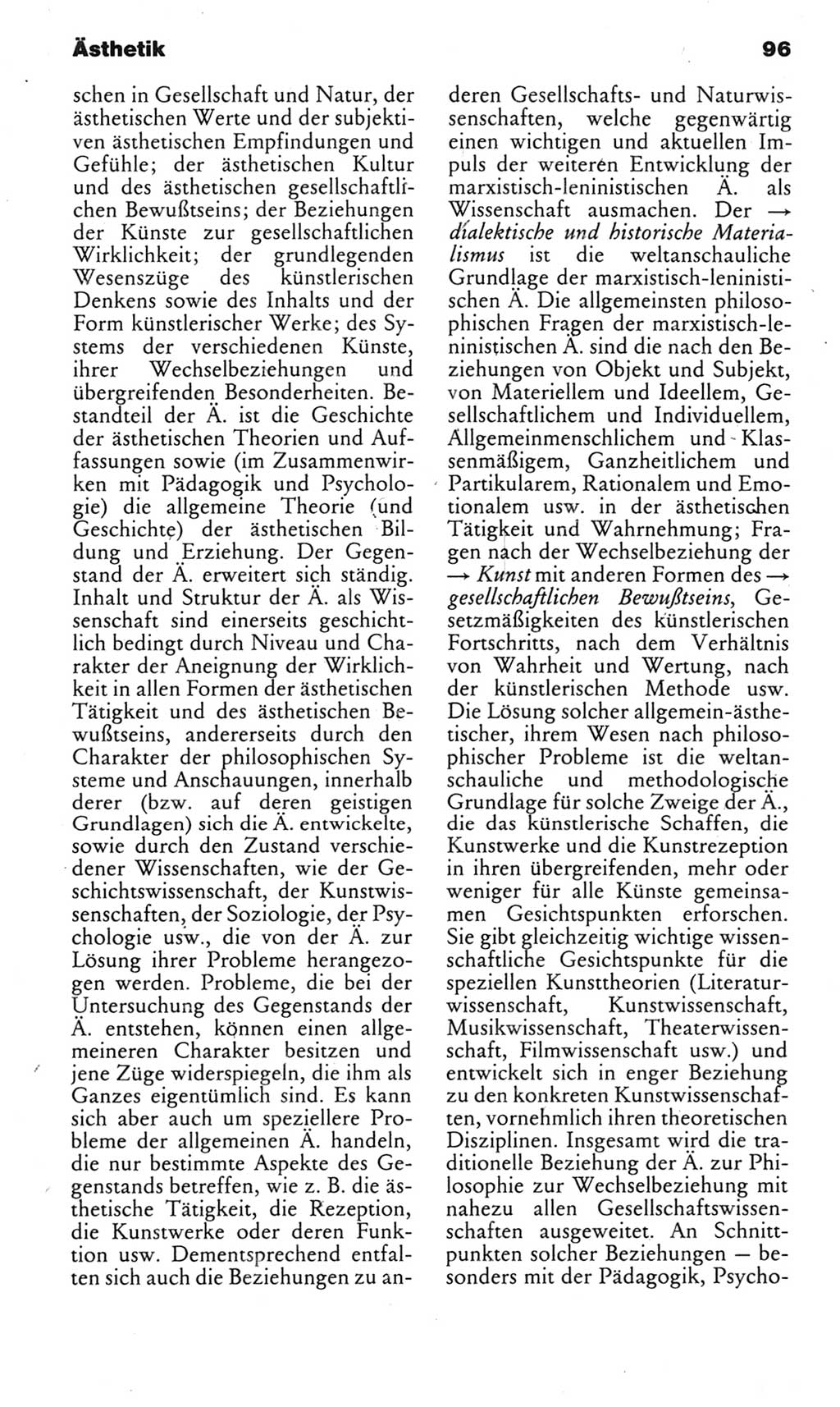 Kleines politisches Wörterbuch [Deutsche Demokratische Republik (DDR)] 1985, Seite 96 (Kl. pol. Wb. DDR 1985, S. 96)