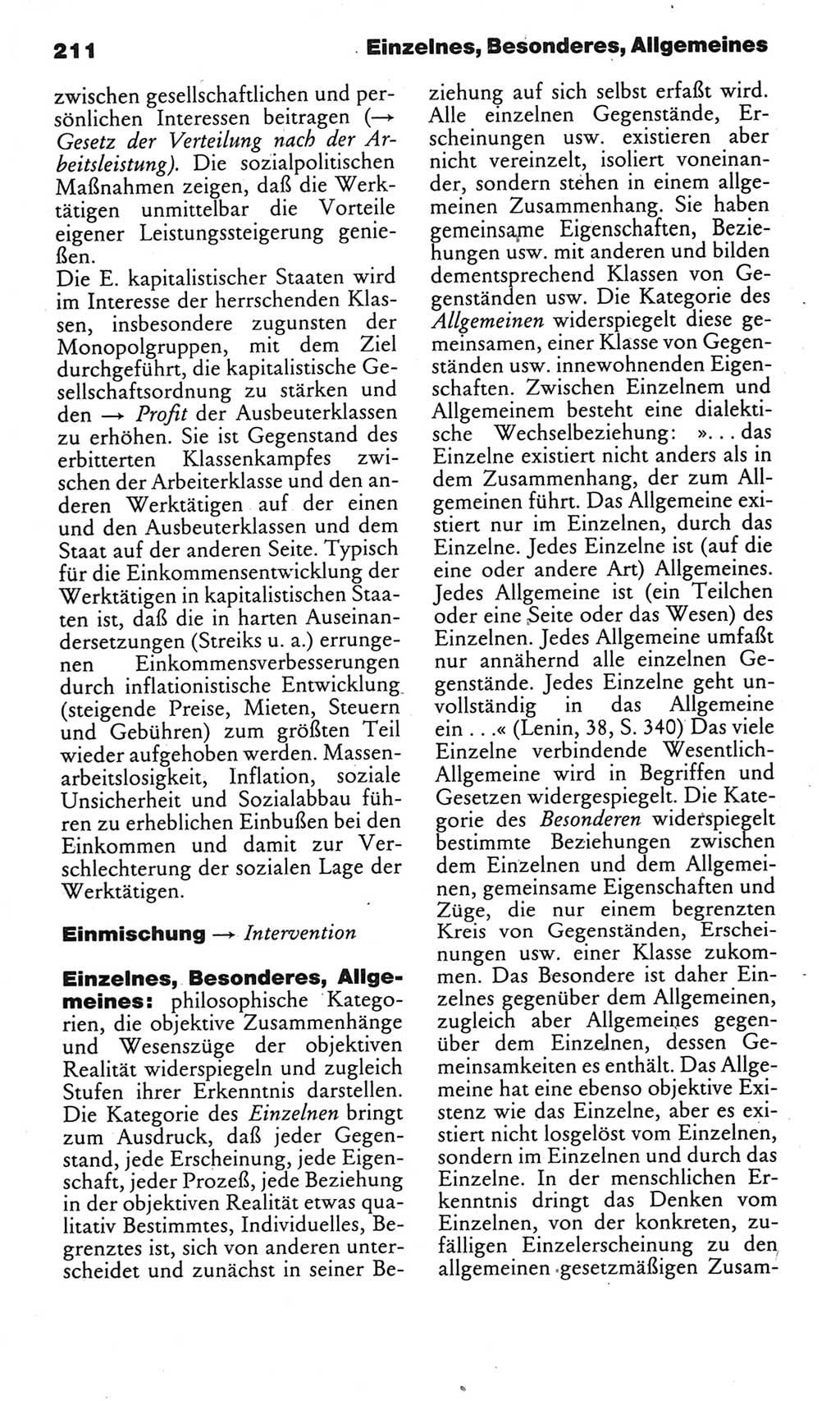 Kleines politisches Wörterbuch [Deutsche Demokratische Republik (DDR)] 1985, Seite 211 (Kl. pol. Wb. DDR 1985, S. 211)