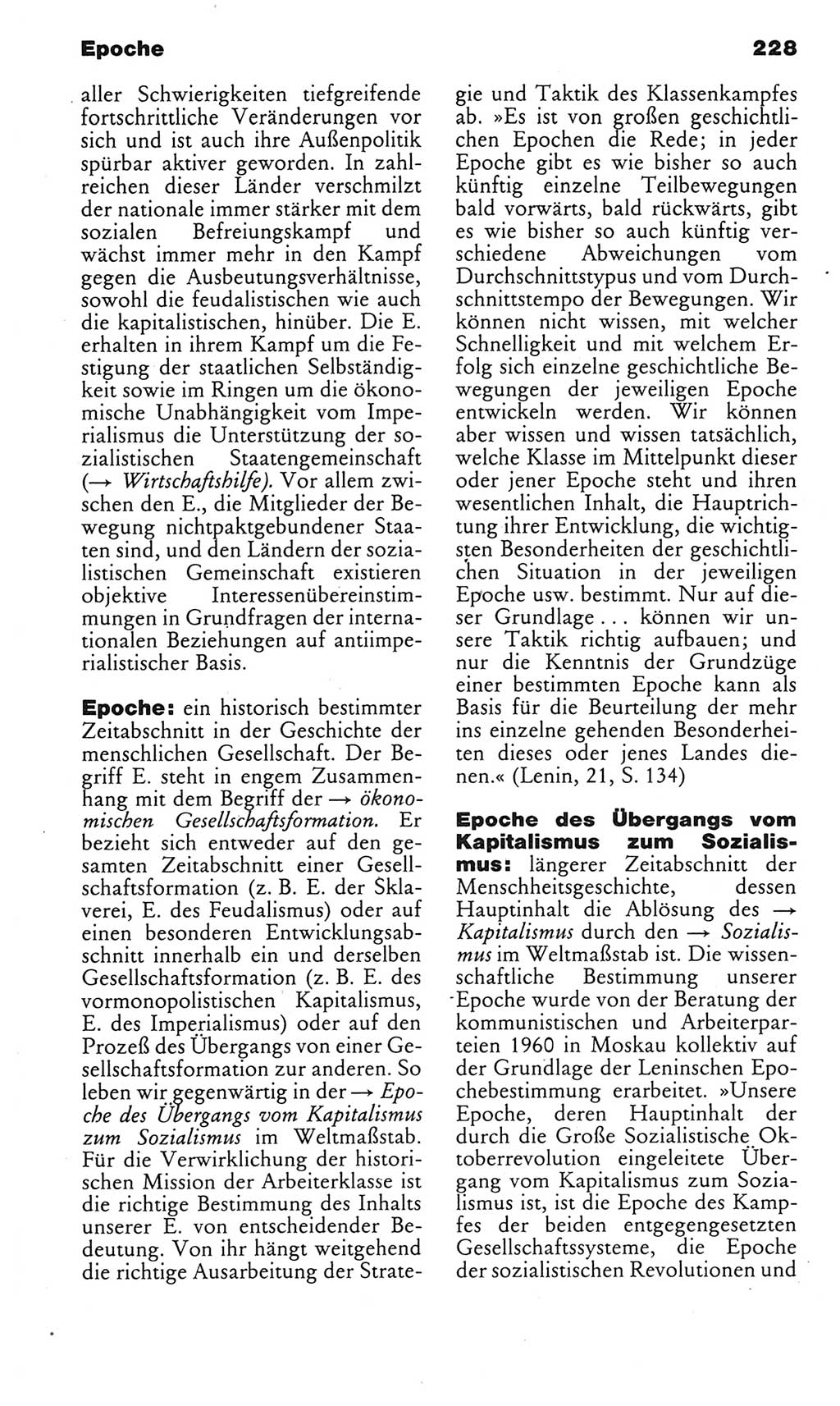 Kleines politisches Wörterbuch [Deutsche Demokratische Republik (DDR)] 1985, Seite 228 (Kl. pol. Wb. DDR 1985, S. 228)