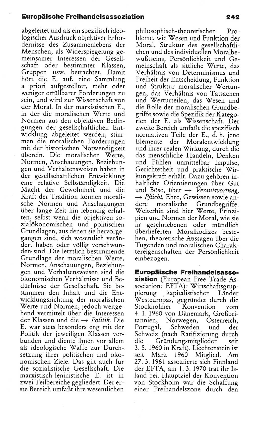 Kleines politisches Wörterbuch [Deutsche Demokratische Republik (DDR)] 1985, Seite 242 (Kl. pol. Wb. DDR 1985, S. 242)