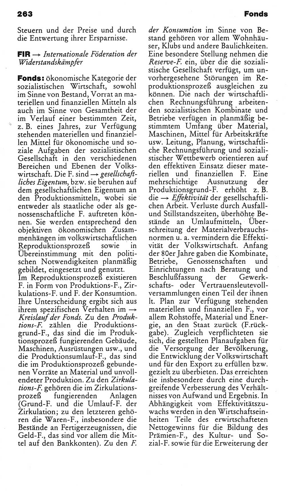 Kleines politisches Wörterbuch [Deutsche Demokratische Republik (DDR)] 1985, Seite 263 (Kl. pol. Wb. DDR 1985, S. 263)