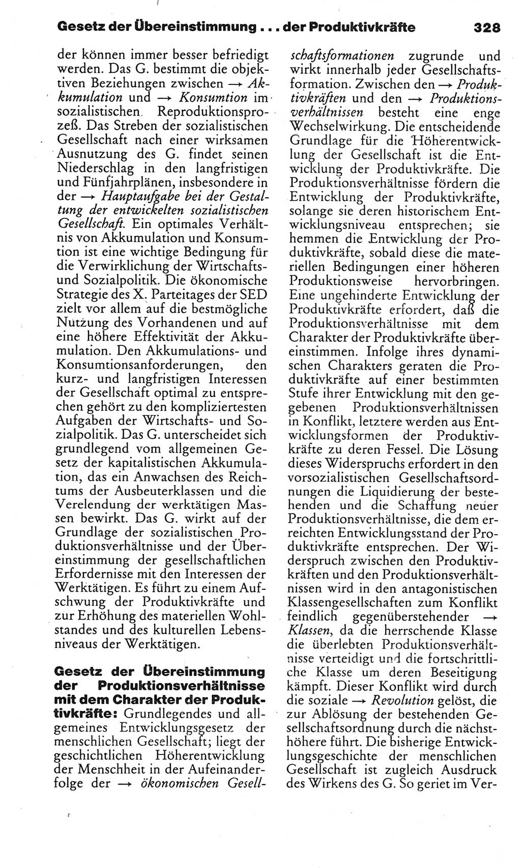 Kleines politisches Wörterbuch [Deutsche Demokratische Republik (DDR)] 1985, Seite 328 (Kl. pol. Wb. DDR 1985, S. 328)