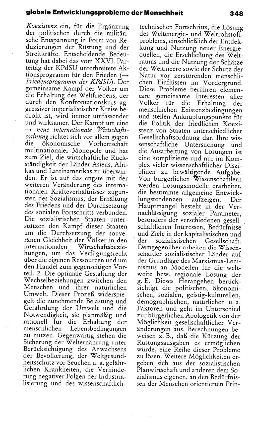 Kleines politisches Wörterbuch [Deutsche Demokratische Republik (DDR)] 1985, Seite 348 (Kl. pol. Wb. DDR 1985, S. 348)