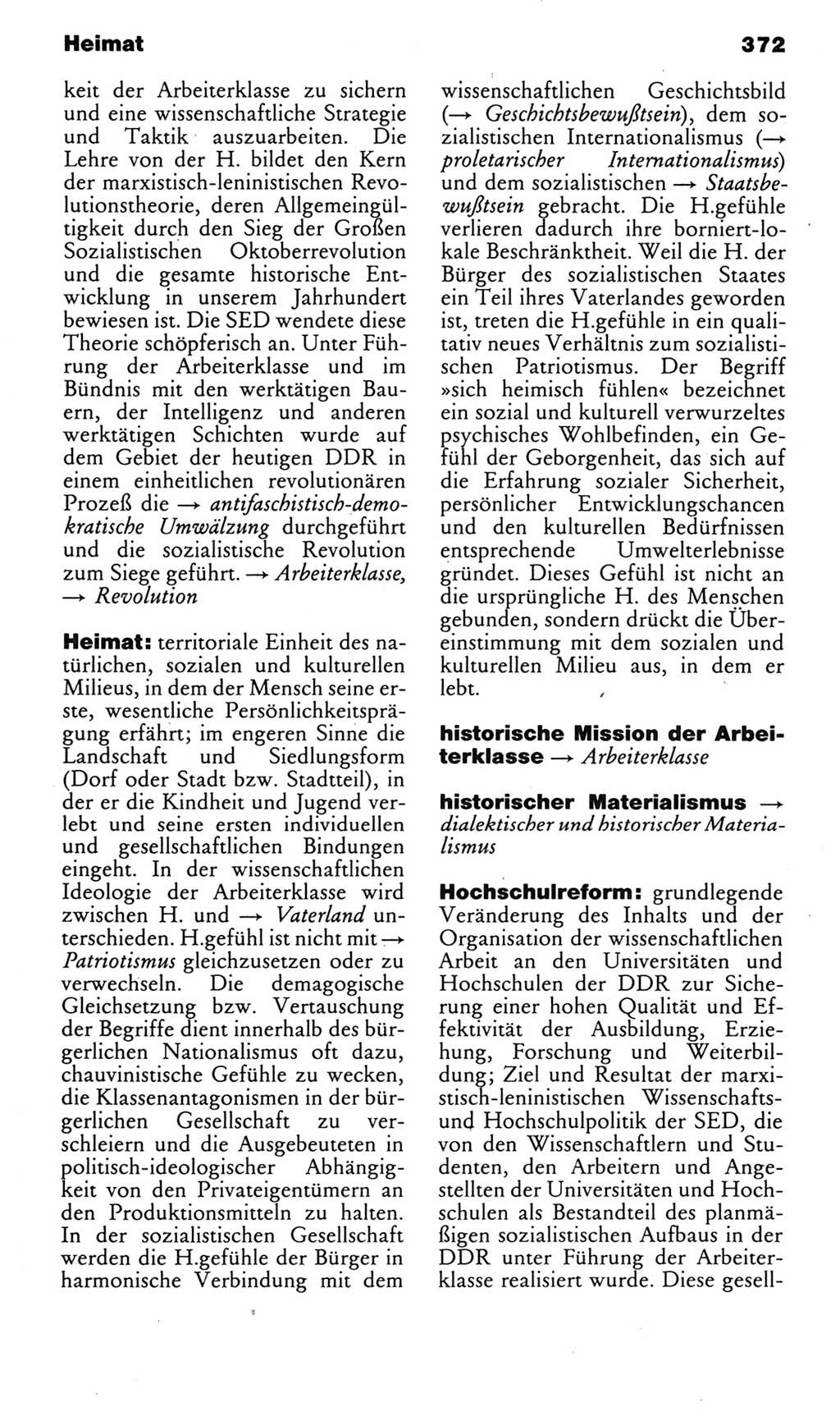 Kleines politisches Wörterbuch [Deutsche Demokratische Republik (DDR)] 1985, Seite 372 (Kl. pol. Wb. DDR 1985, S. 372)