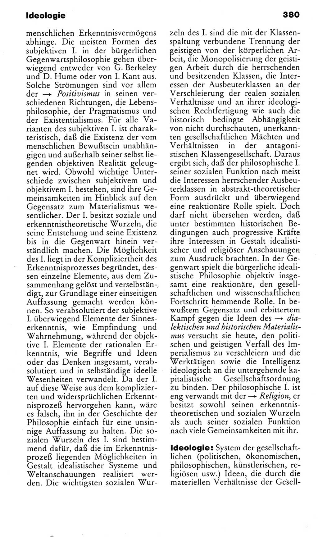 Kleines politisches Wörterbuch [Deutsche Demokratische Republik (DDR)] 1985, Seite 380 (Kl. pol. Wb. DDR 1985, S. 380)
