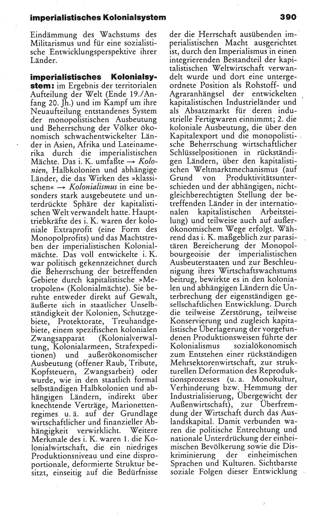 Kleines politisches Wörterbuch [Deutsche Demokratische Republik (DDR)] 1985, Seite 390 (Kl. pol. Wb. DDR 1985, S. 390)